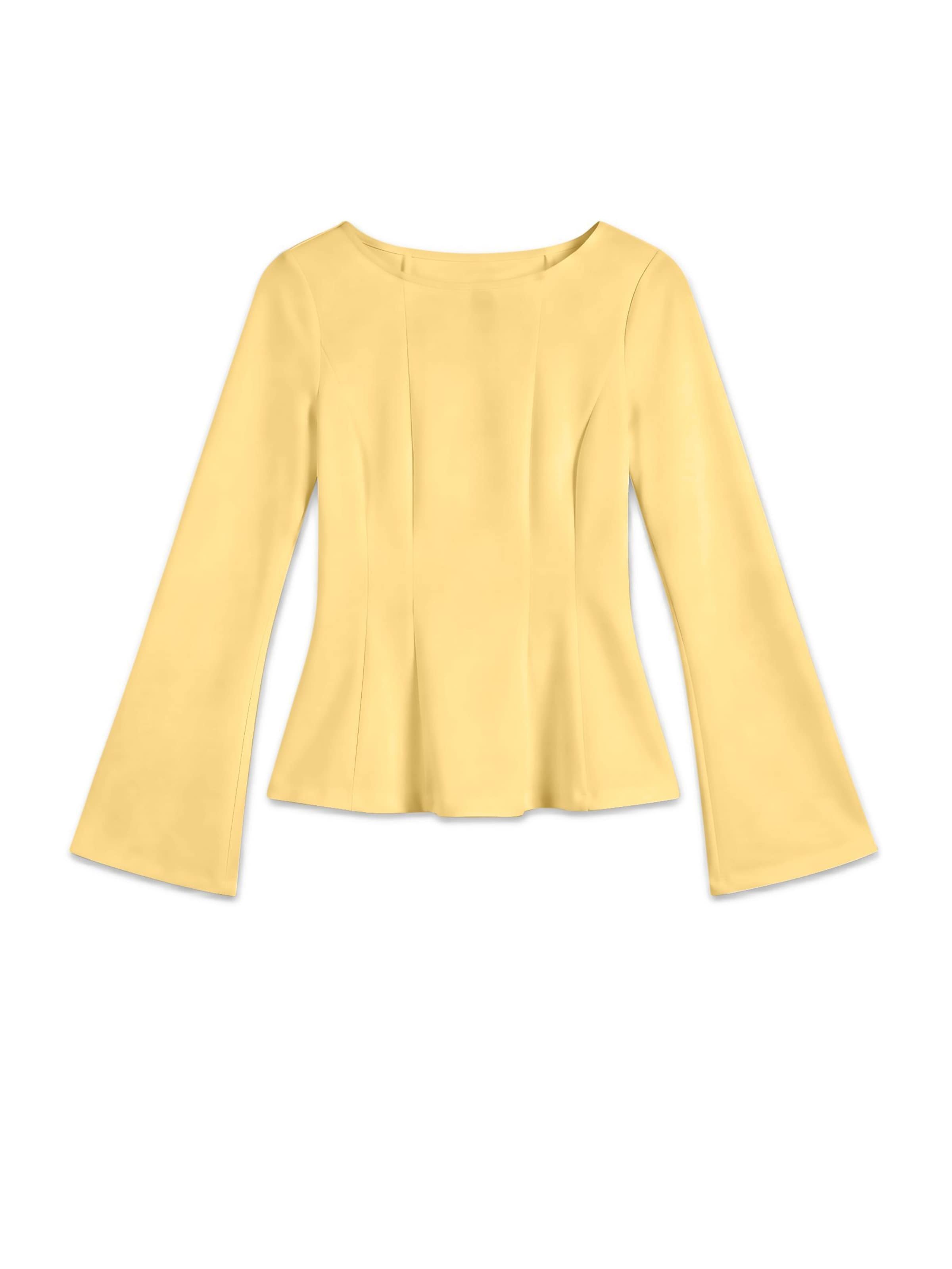 VERO MODA Shirt 'SMILLA ' in Geel: voorkant