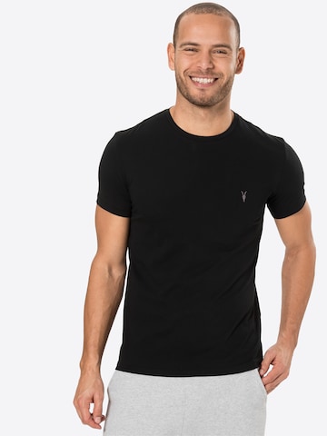 Tricou 'Tonic' de la AllSaints pe negru: față