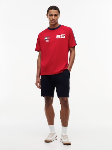 TOMMY HILFIGER Shirt 'COUNTRIES' in Red