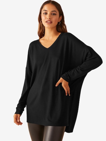 Friends Like These Shirt in Black: front