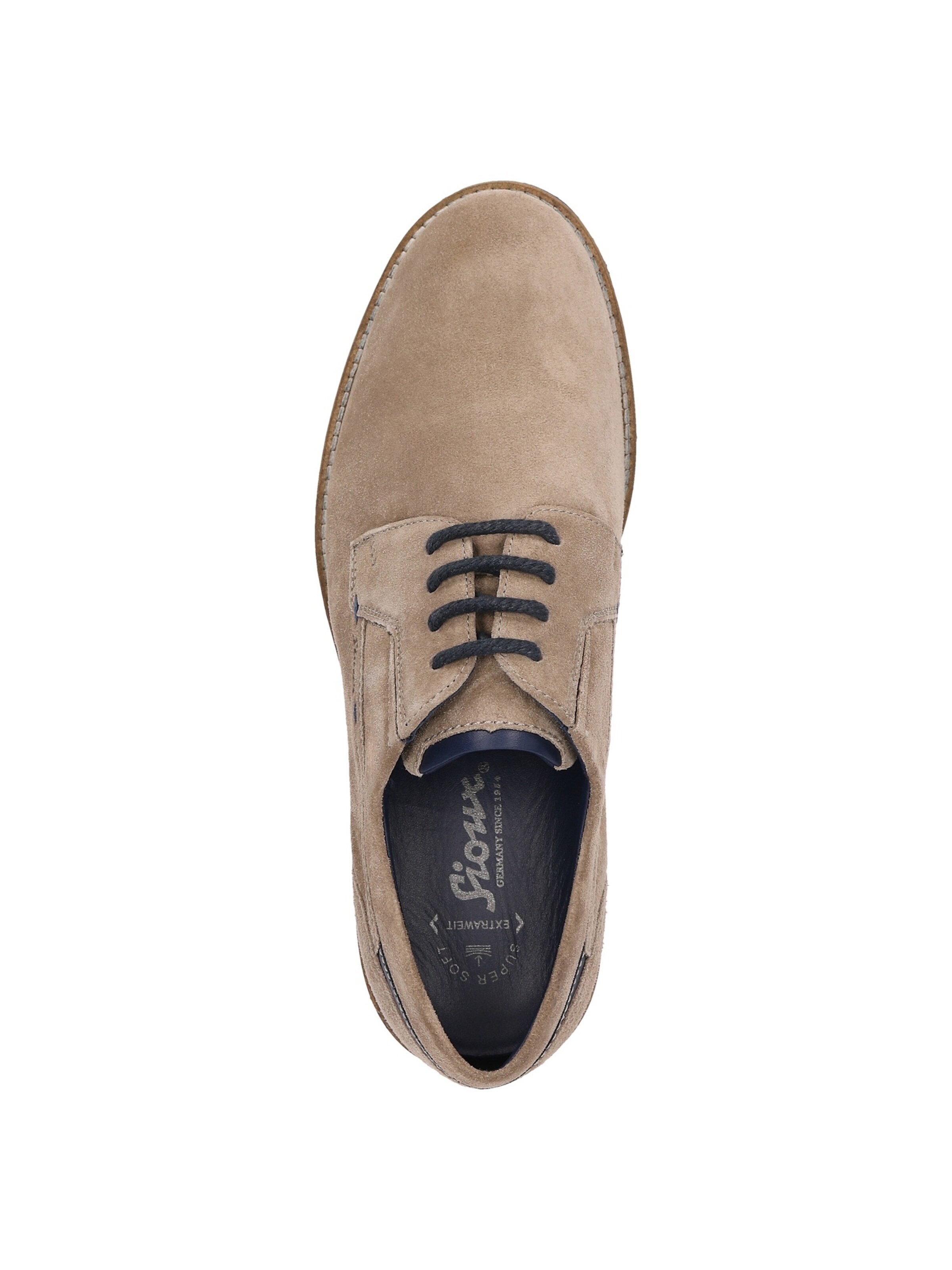 SIOUX Lace-up shoe 'Dilip-716-H' in Brown
