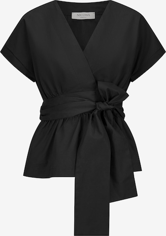 Nicowa Blouse in Zwart: voorkant