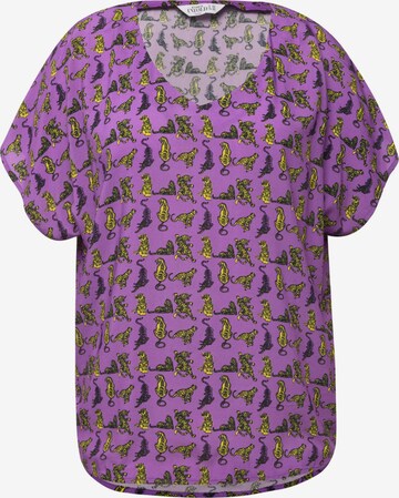 Studio Untold Blouse in Purple: front