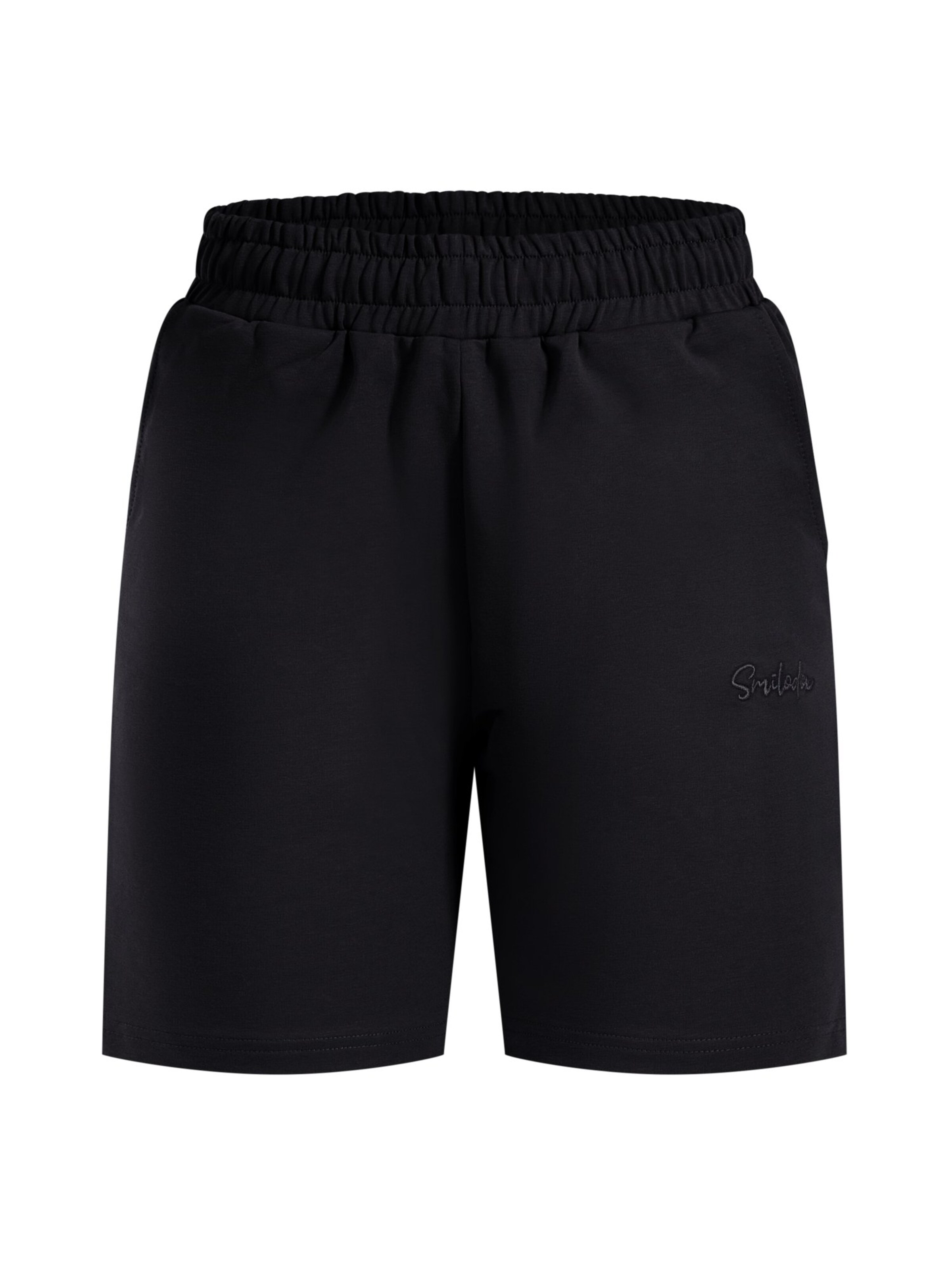 Smilodox Shorts ' Nurya ' in Schwarz: Vorderseite