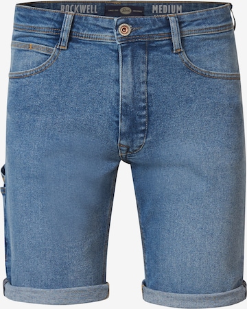 Petrol Industries Regular Jeans 'Traverse' in Blauw: voorkant