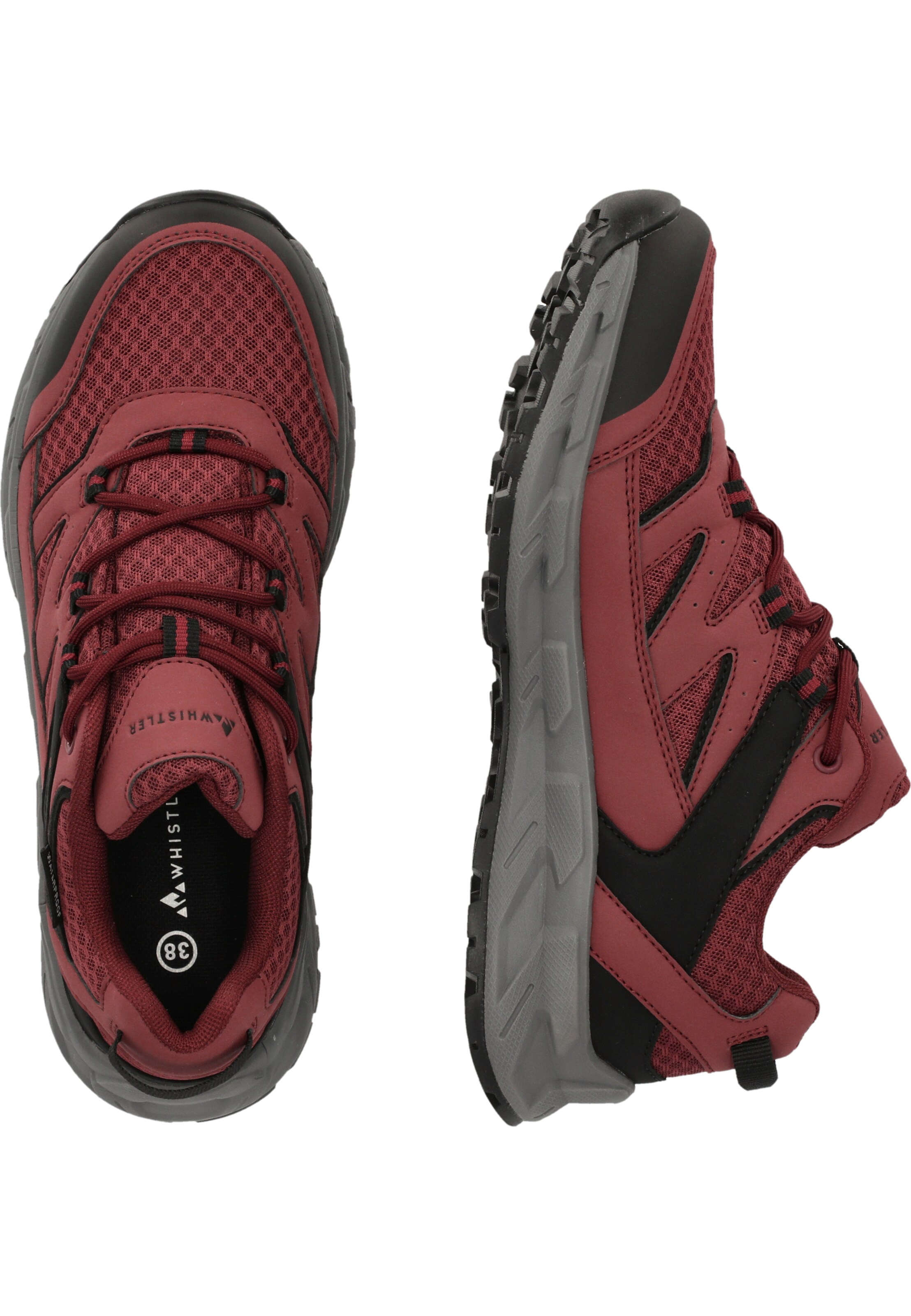 Whistler Lage schoen 'Benin' in Rood