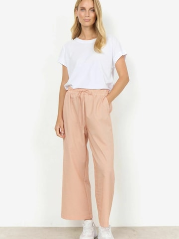 Soyaconcept Wide Leg Bukser 'Emmelin 5_B' i orange