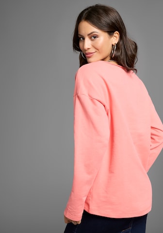LAURA SCOTT Sweatshirt in Orange