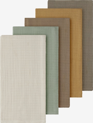 NAME IT - Fraldas 'NBNOHAPPY' em bege: frente