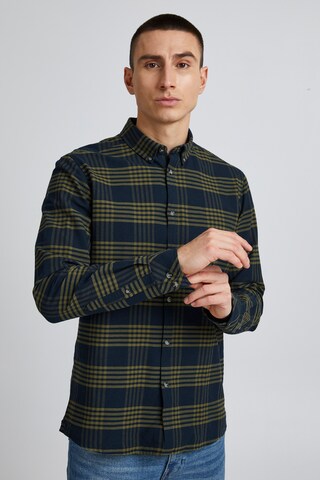 11 Project Regular fit Button Up Shirt in Blue: front