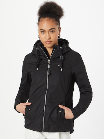 Ragwear Between-Season Jacket 'MONADE' in Black: front