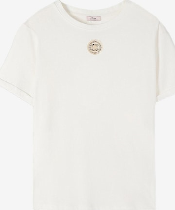 T-shirt oltre en blanc : devant