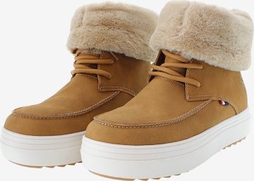 Stivaletto di U.S. POLO ASSN. in beige: frontale