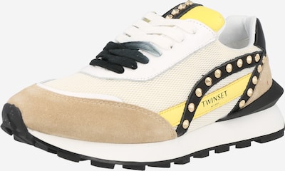 Twinset Sneaker in beige / gelb / schwarz / weiß, Produktansicht