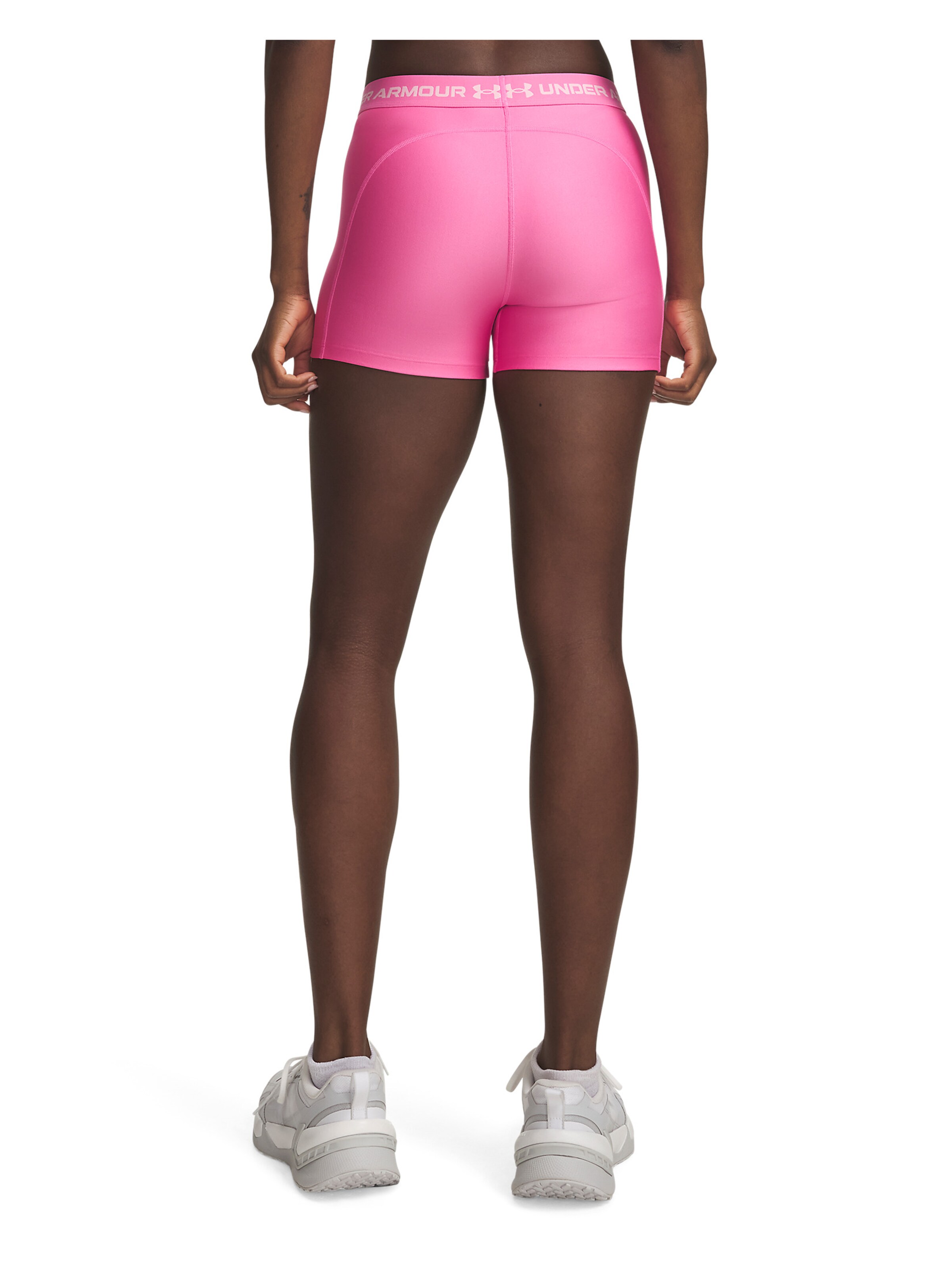 UNDER ARMOUR Skinny Sportbroek in Roze