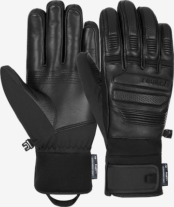REUSCH Athletic Gloves 'Arbiter' in Black: front