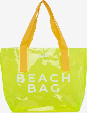 Bagmori Strandtasche in Grün: Vorderseite