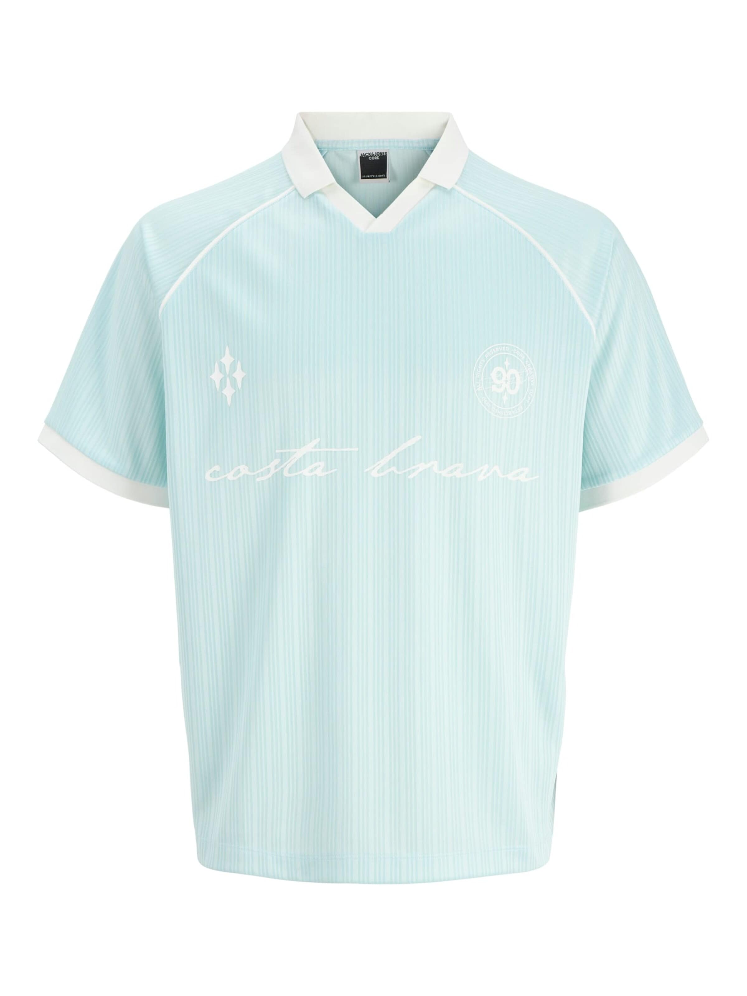 JACK & JONES Tricot 'Eterna' in Blauw: voorkant