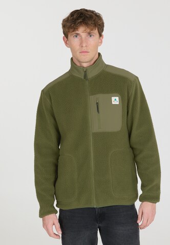 Whistler Fleece jas 'Felis' in Groen: voorkant