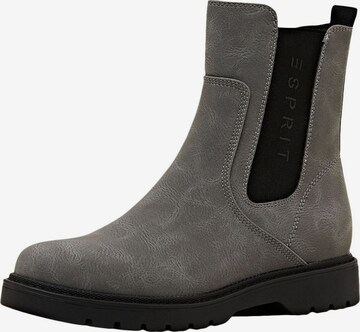 Bottines ESPRIT en gris : devant