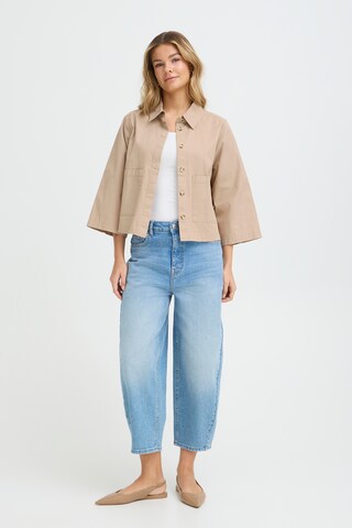 Fransa Blouse in Beige