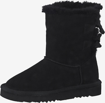 Bottes de neige s.Oliver en noir : devant