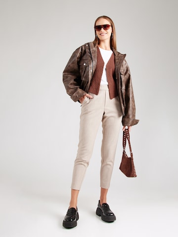 VILA Slimfit Hose 'VIVARONE' in Beige