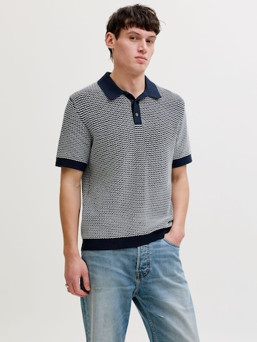 JACK & JONES Strickpullover in Blau: Vorderseite