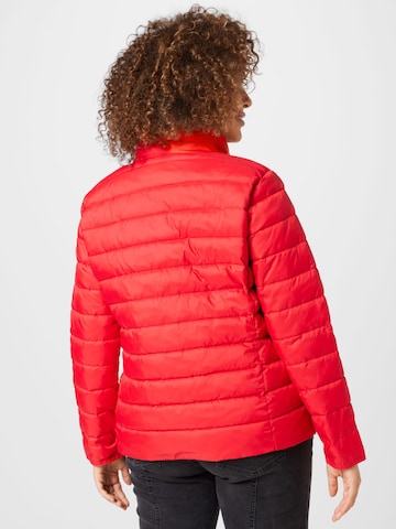 ONLY Carmakoma Between-Season Jacket 'Tahoe' in Red