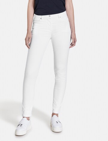 GERRY WEBER Skinny Jeans in White: front