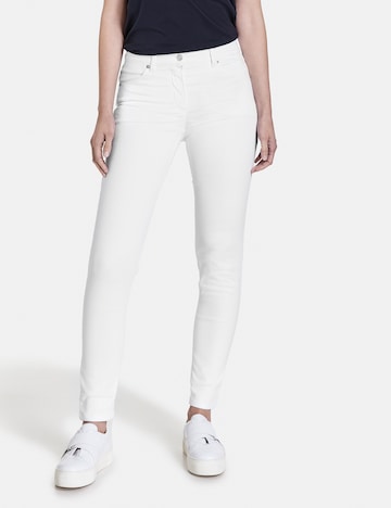 Skinny Jeans di GERRY WEBER in bianco: frontale