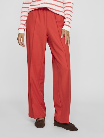 Regular Pantalon VILA en rouge