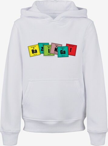 F4NT4STIC Sweatshirt in Wit: voorkant