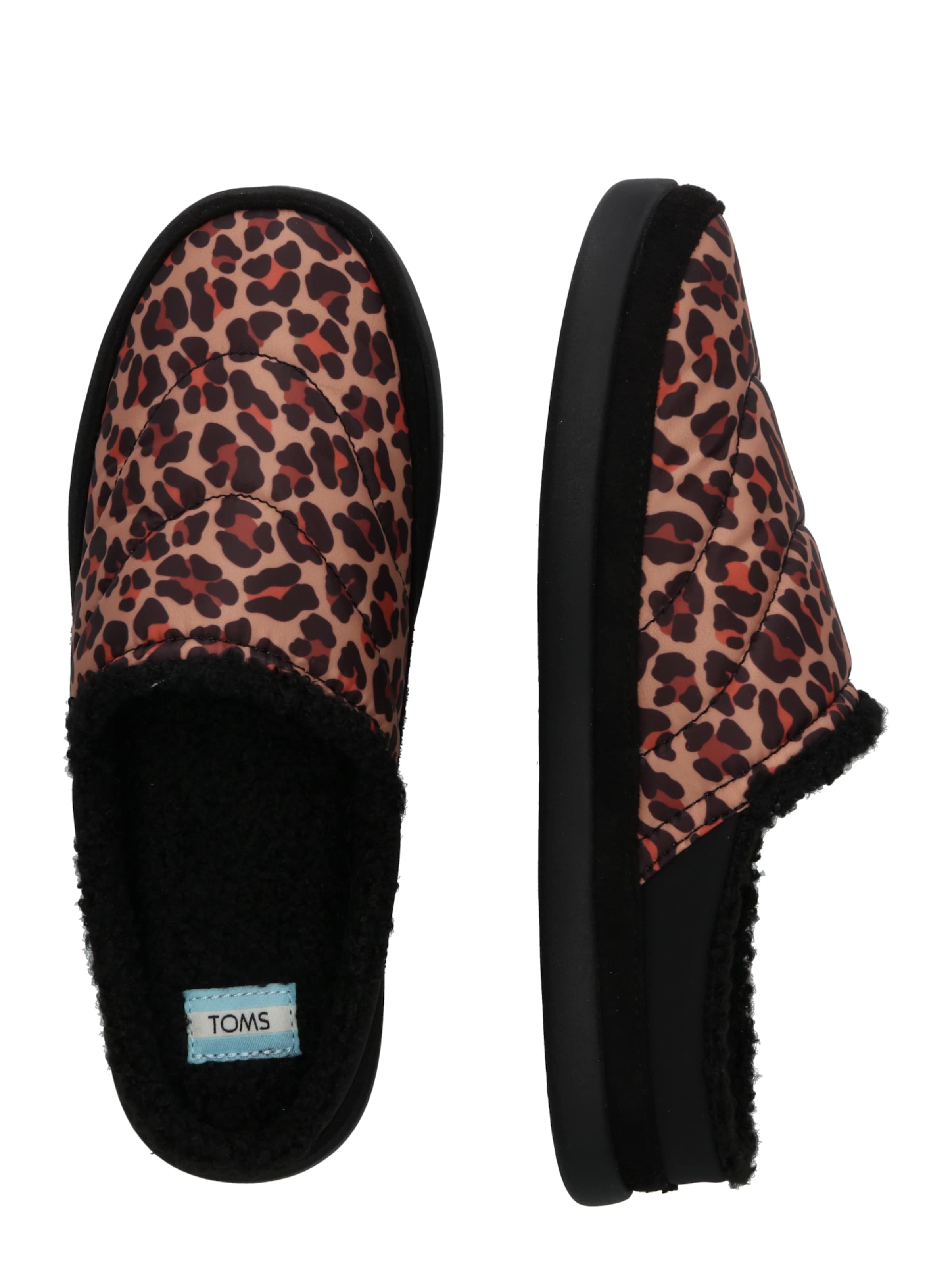 toms leopard print slippers