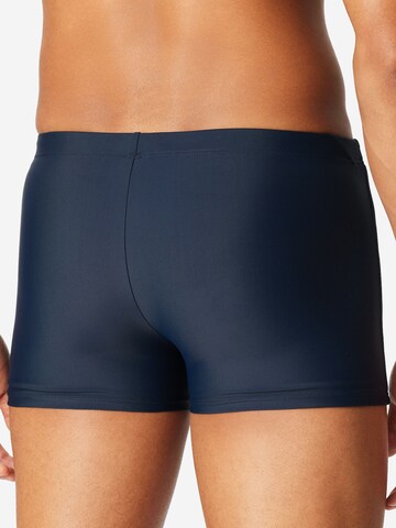 SCHIESSER Board Shorts ' Ocean Swim ' in Black