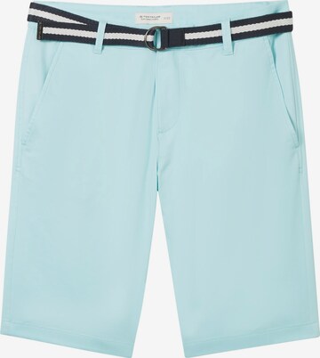 TOM TAILOR Slimfit Shorts in Blau: predná strana