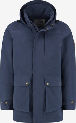 Parka mi-saison 'James' MGO en bleu