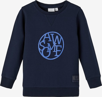 NAME IT Sweatshirt 'Ben' in Blauw: voorkant