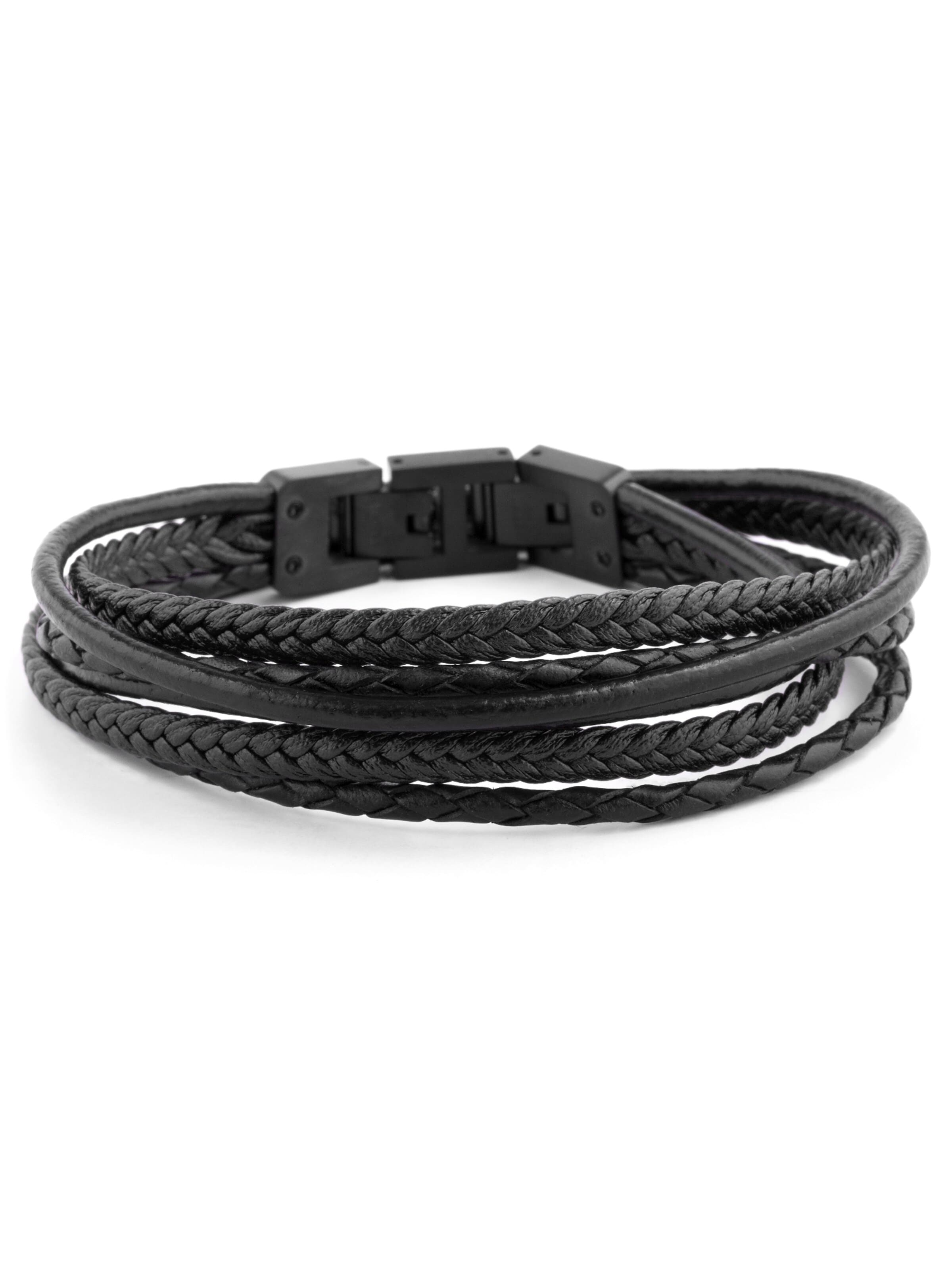 Lucleon Bracelet 'Roy' in Black: front