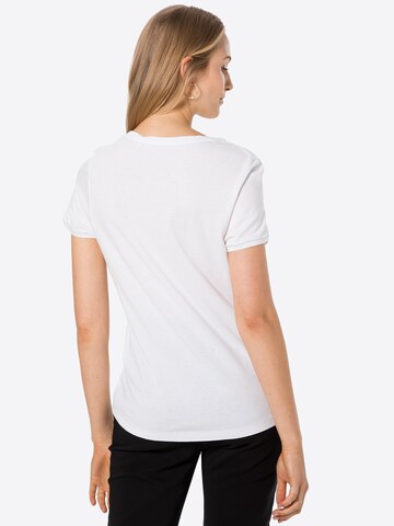 T-shirt 'Floor' Key Largo en blanc