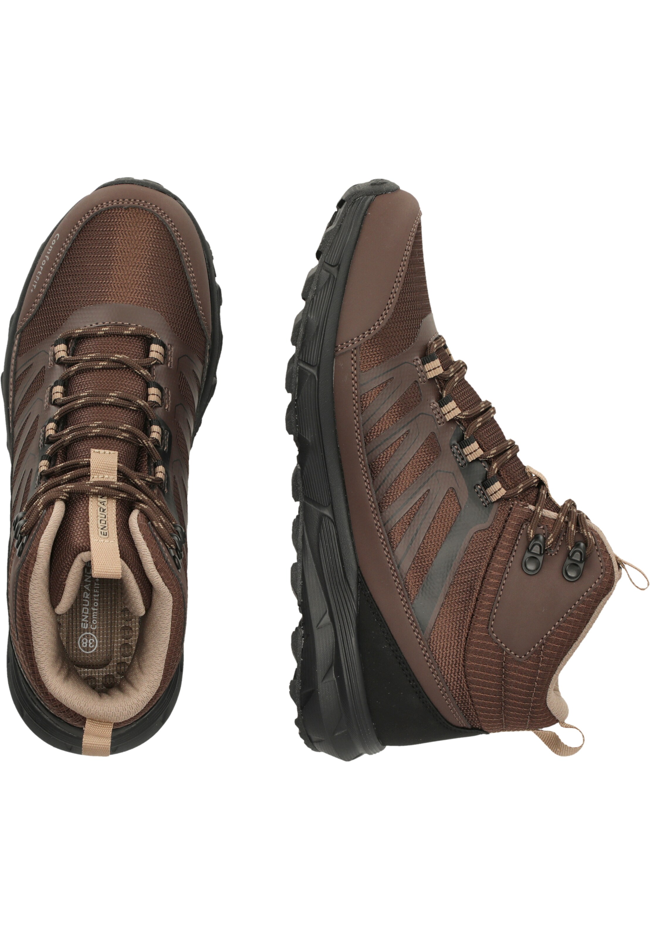 ENDURANCE Wanderschuhe 'Ferill' in Braun