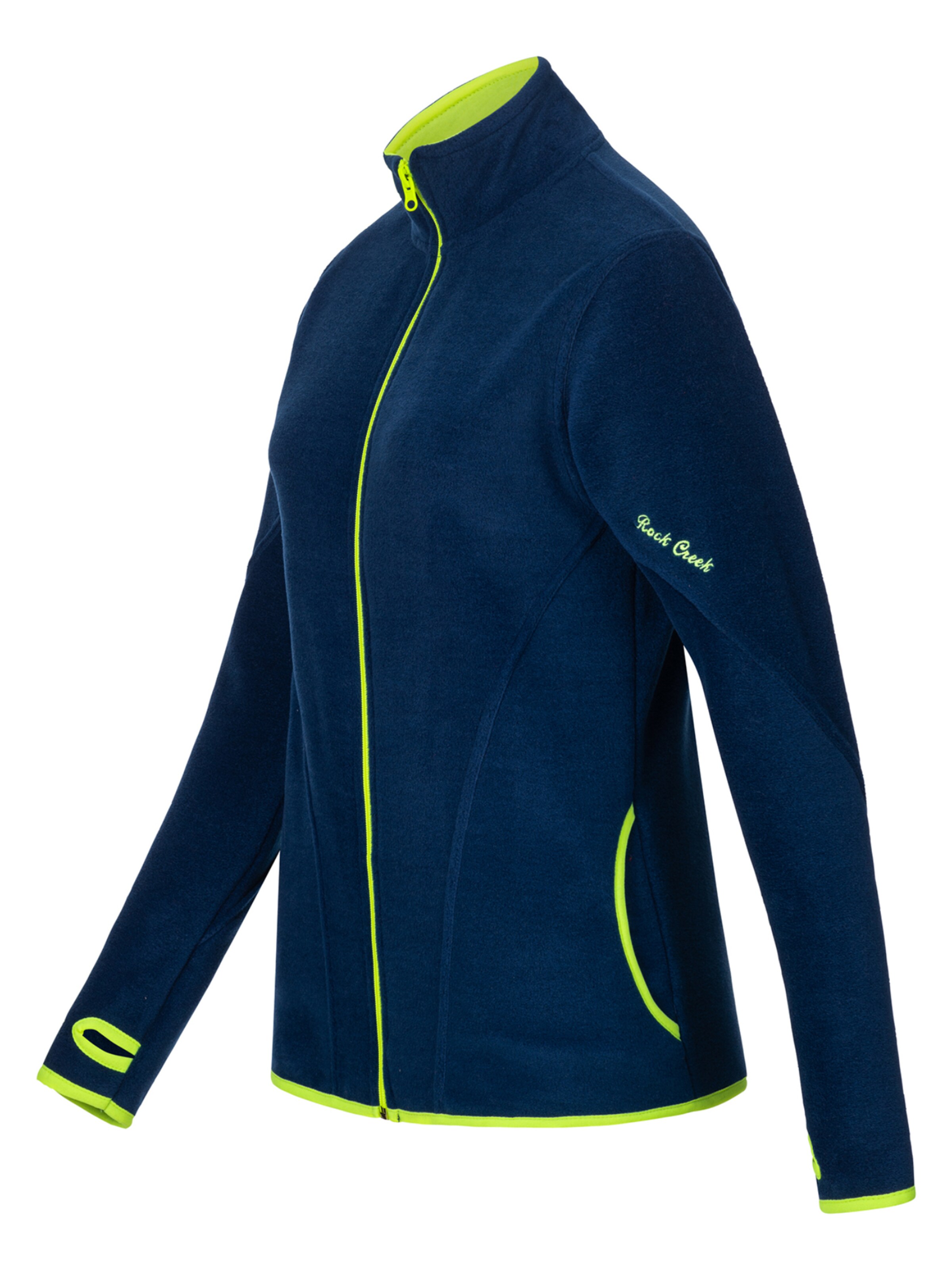 Rock Creek Fleecejacke in Blau