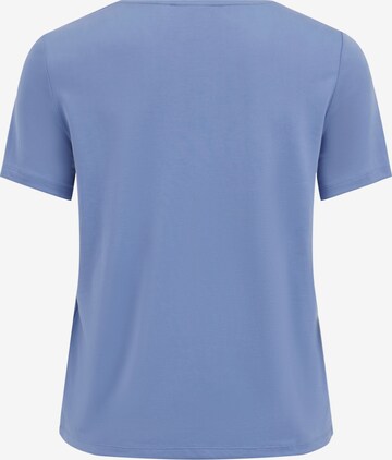 VILA T-Shirt in Blau