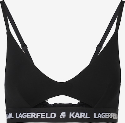 Karl Lagerfeld Rintaliivi värissä musta / valkoinen, Tuotenäkymä