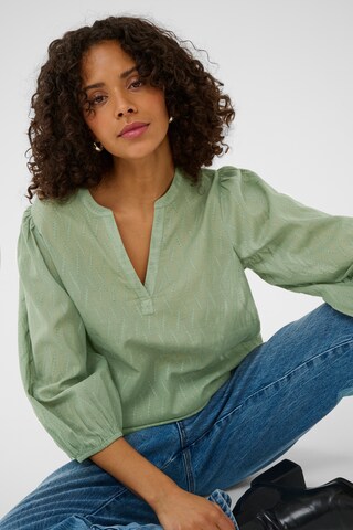 Kaffe - Blusa 'Gabriela' em verde
