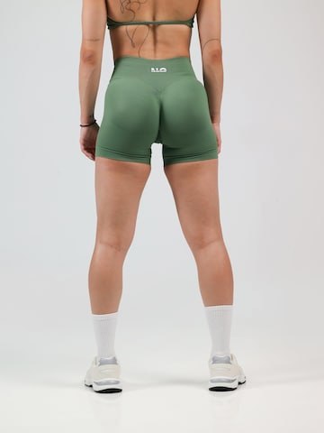 regular Pantaloni sportivi 'Hue Shorts' di neverover in verde: frontale