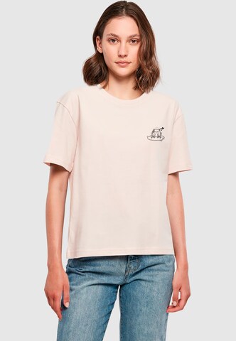 Merchcode Shirt 'Frog' in Pink: Vorderseite