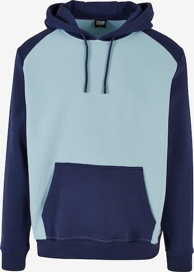 Urban Classics Collegepaita värissä laivastonsininen / vaaleansininen, Tuotenäkymä