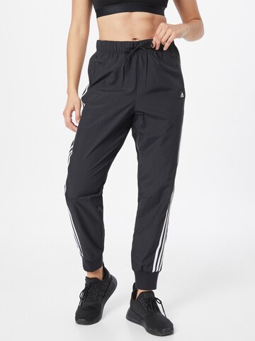 ADIDAS SPORTSWEAR Tapered Sporthose in Schwarz: predná strana