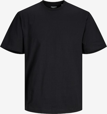 JACK & JONES - Camiseta en negro: frente